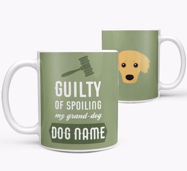 Guilty Grandad: Personalised {breedCommonName} Mug